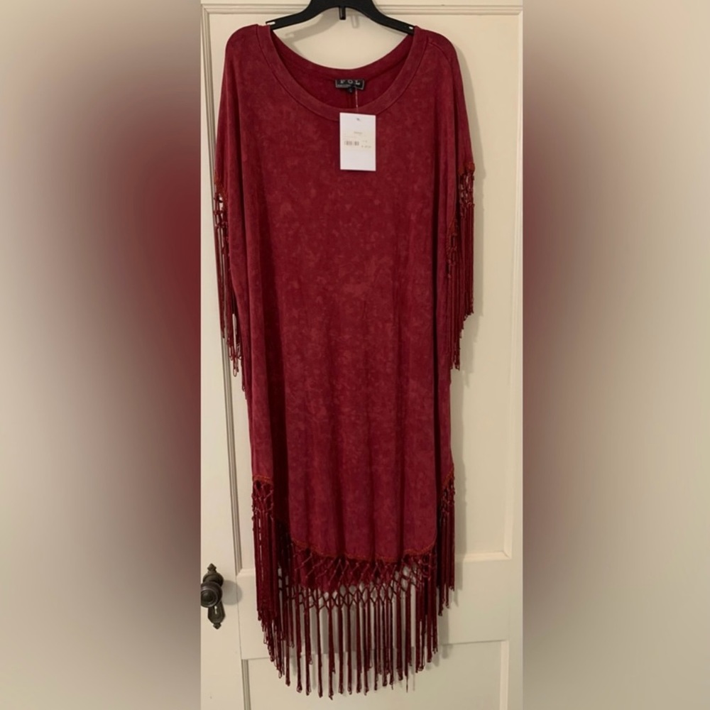POL Fringe Top Size L